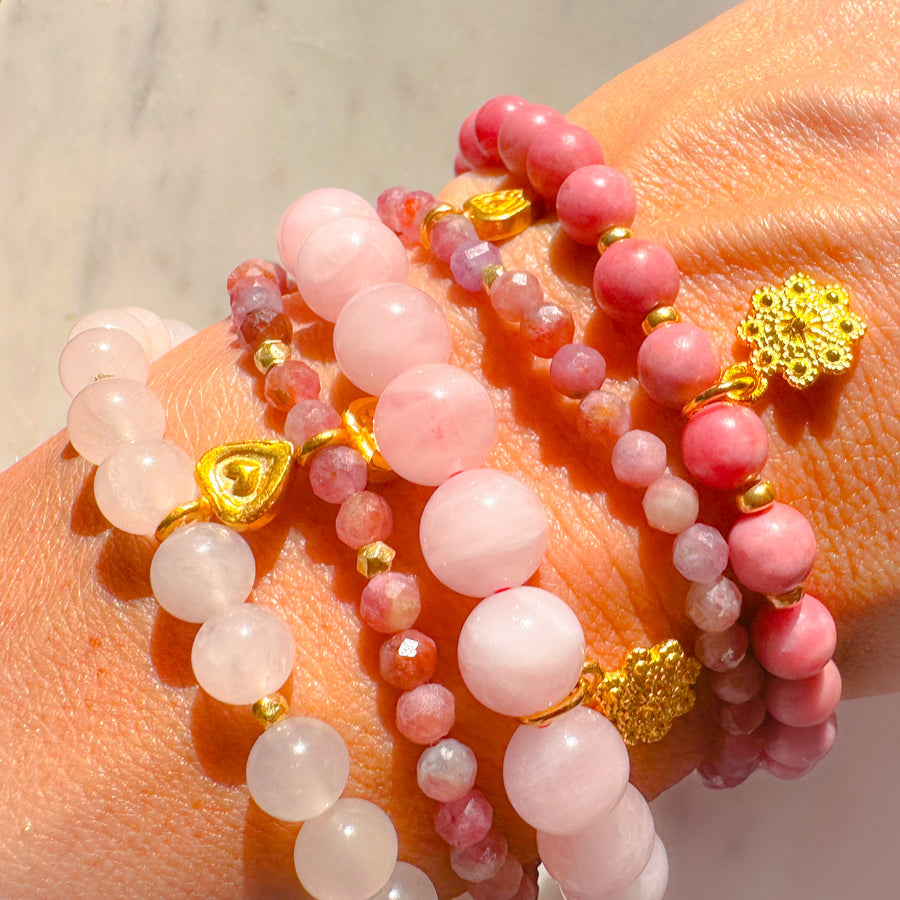 PINK VIBRATION Gemstone Bracelet