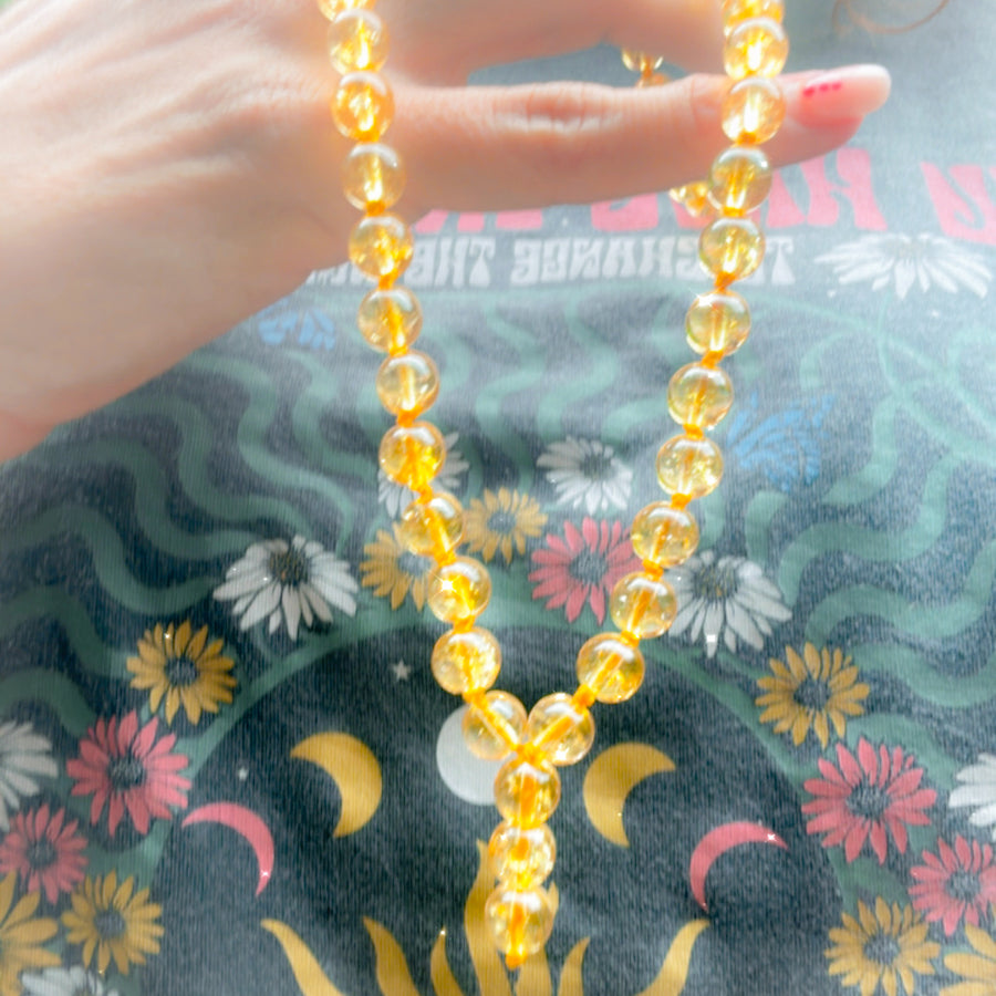 MANIPURA Citrine Mala