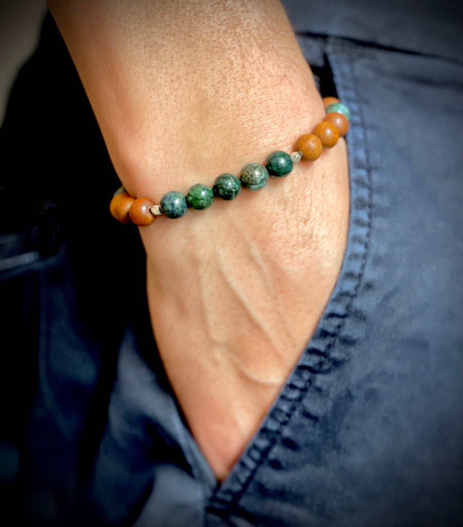 GENTLE FLOW Mala-Bracelet . Men