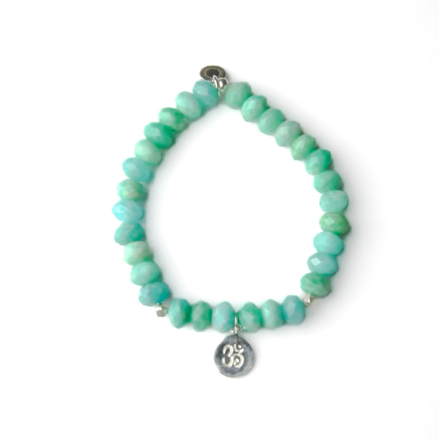 PEACEFUL OM  Mala-Bracelet