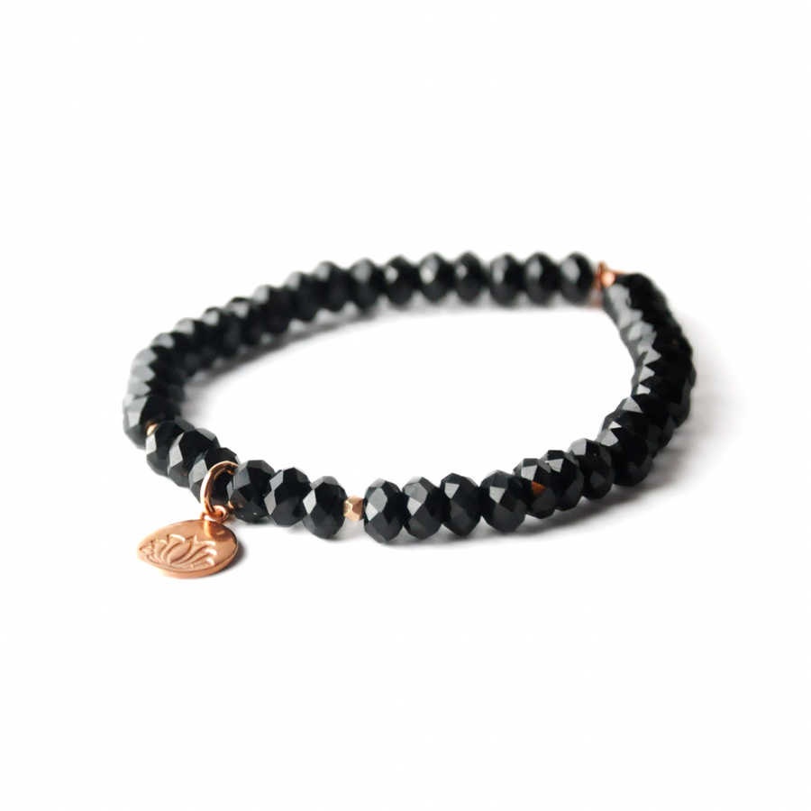 BLACK LUMINANCE Mala-Bracelet