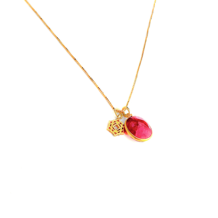 RUBY TALISMAN Necklace