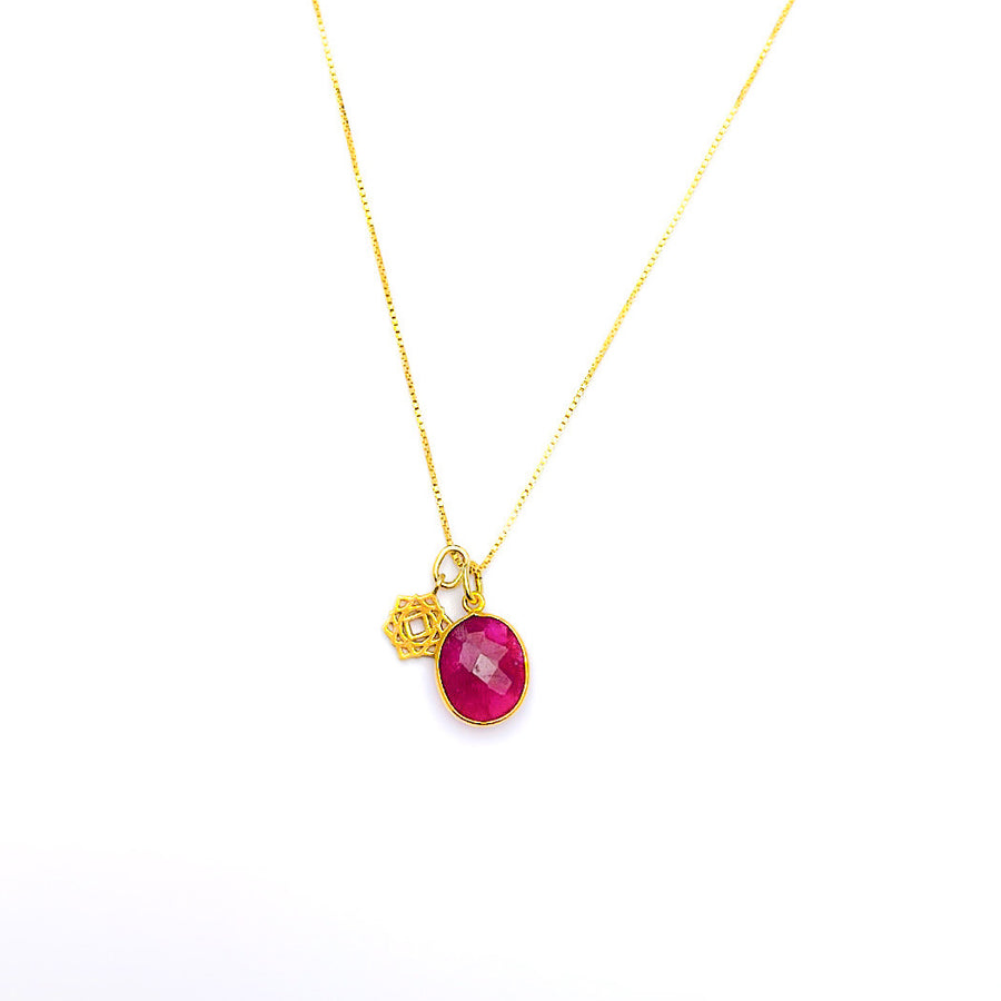 RUBY TALISMAN Necklace