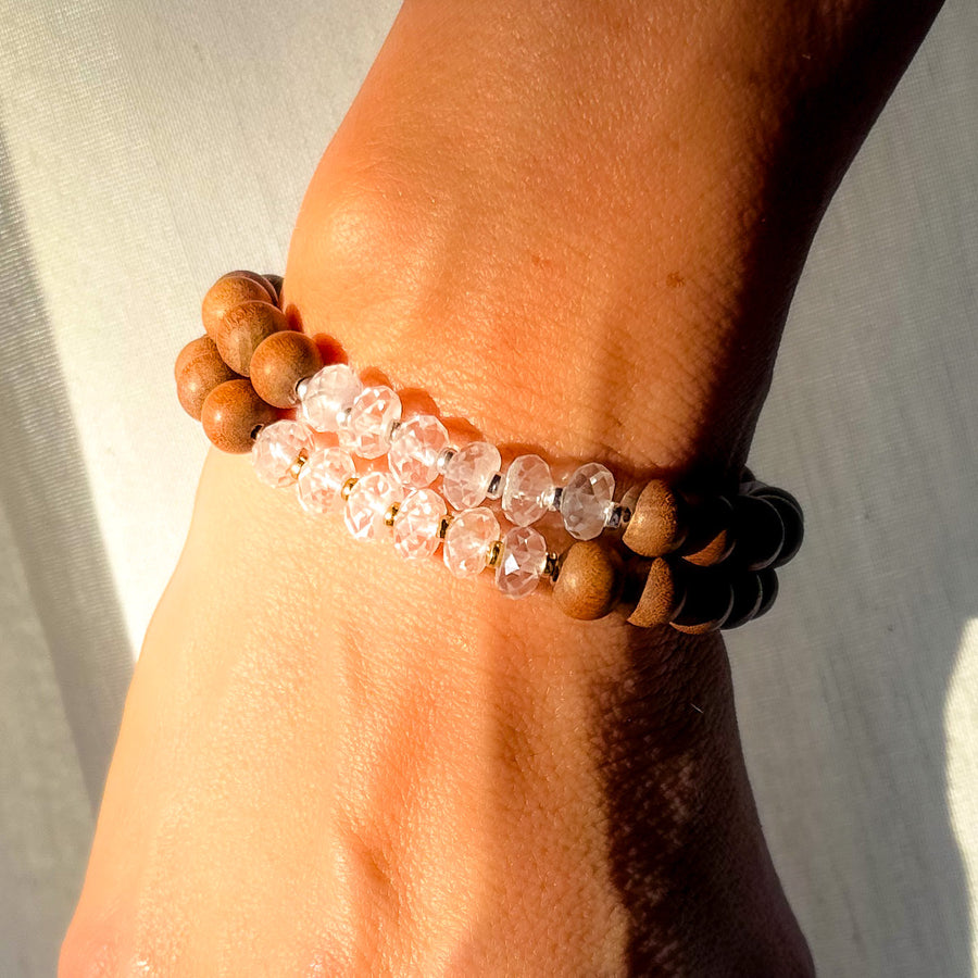 SHINE YOUR LIGHT Mala-Bracelet