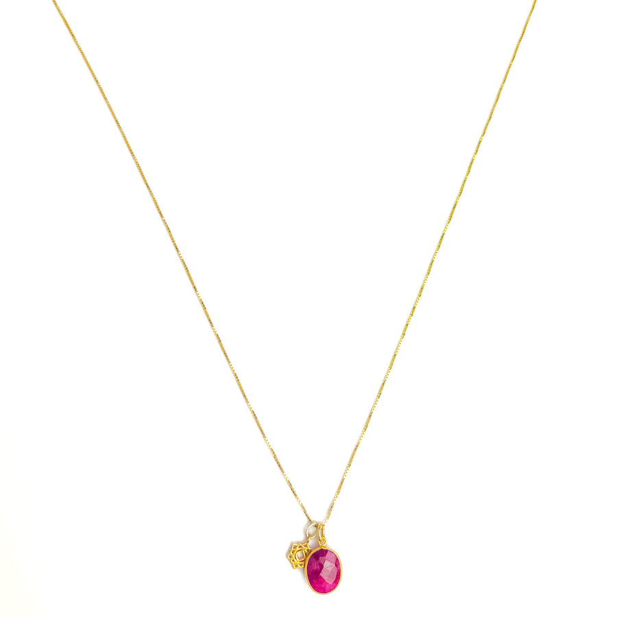 RUBY TALISMAN Necklace