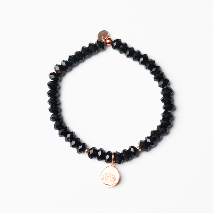 BLACK LUMINANCE Mala-Bracelet