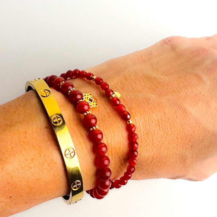 TRUST YOUR PATH Mala-Bracelet