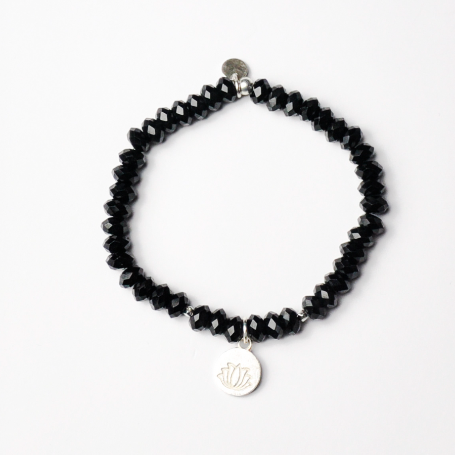 BLACK LUMINANCE Mala-Bracelet